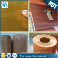 copper content 99.9% copper knitted wire mesh/ copper netting